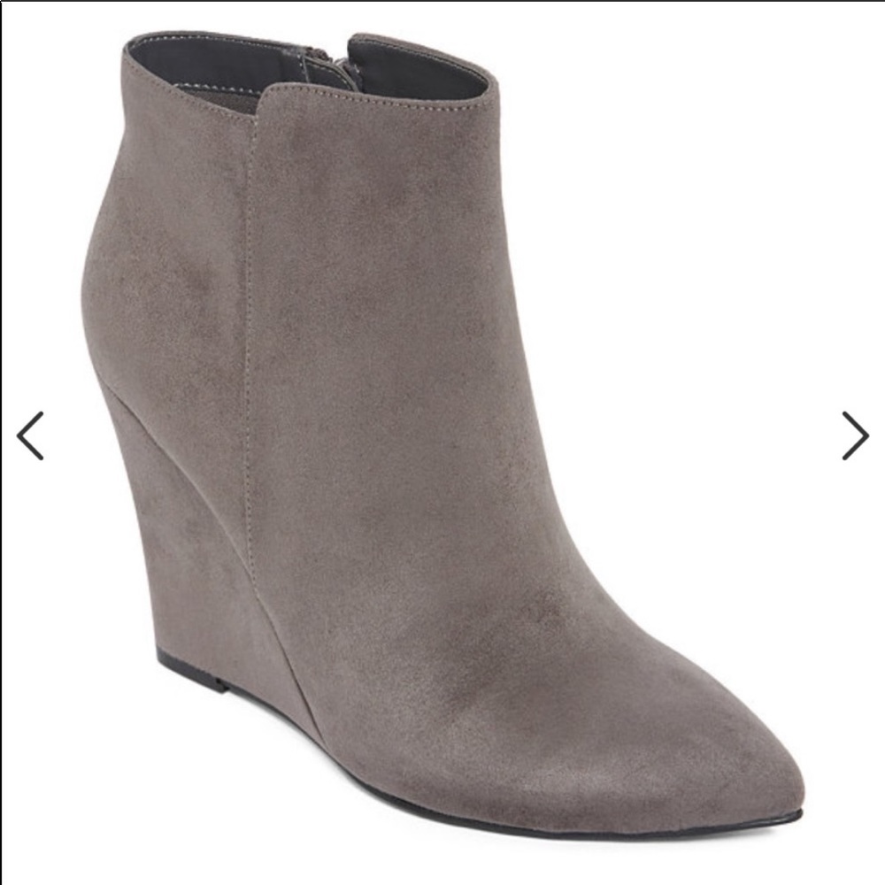Worthington “Lapaz” Wedge Ankle Booties